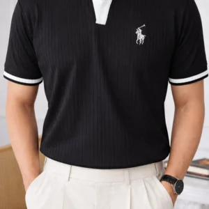 Old Money Polo (Black)