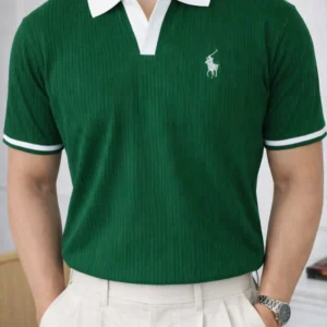Old Money Polo (Bottle Green)